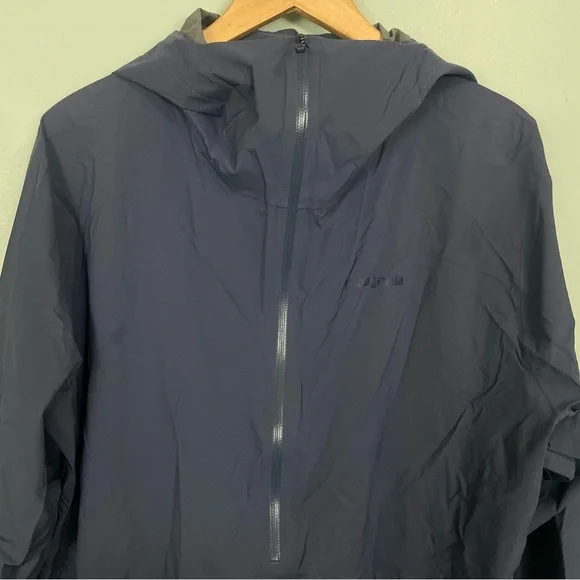 Patagonia Men’s Stretch Rainshadow Jacket Pullover Quarter Zip Navy XL